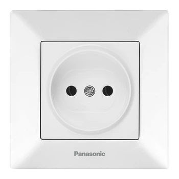 Розетка без заземления Panasonic Arkedia Slim белая WNTC0201-2WH