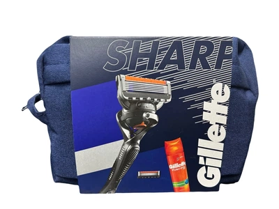 Подарунковий набір Gillette Sharp (бритва ProGlide + 2 змінні касети + гель для гоління Fusion5, 200 мл + захисний чохол для бритви)