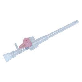 Канюля внутрішньовенна з ін`єкційним клапаном Medicare 20 G (тип Венфлон,рожевий) 50 шт