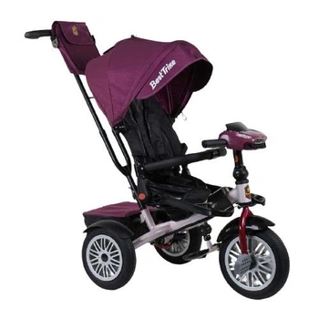 Велосипед триколісний BEST TRIKE 9288 В - 6945 бузково-чорний