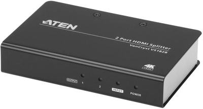Сплітер ATEN HDMI 1x2 V2.0, 3D, 4K (VS182B-AT-G)