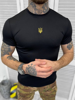 Тактическая футболка влагоотводящая puncher black XXXL
