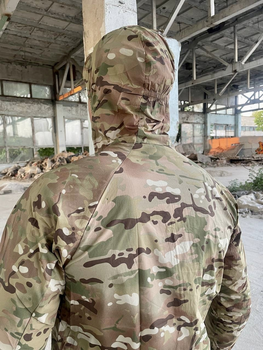 Куртка тактична вітровка Tactical Army Multicam (Розмір XL)