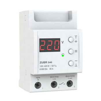Реле напруги ZUBR D40t