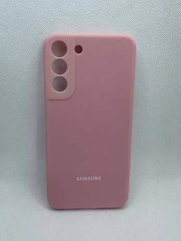 Чехол Silicone Cover Full для Samsung Galaxy S22 Plus Розовый