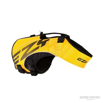 Спасательный плавательный жилет для собак EzyDog DFD X2 BOOST размер 2XSmall Yellow (для собак весом 5-9 кг)