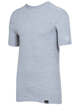 Антибактеріальна негорючая футболка Tru-Spec CORDURA® BASELAYER CREW NECK SHORT SLEEVE SHIRTS 2767 Medium, Heater Grey (Сірий)