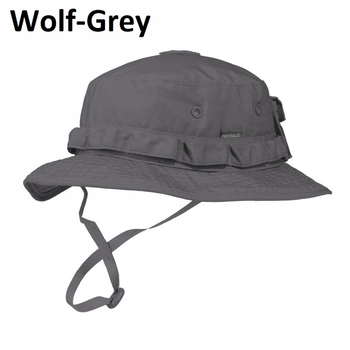 Тактическая панама Pentagon JUNGLE HAT K13014 56, Wolf-Grey (Сірий)
