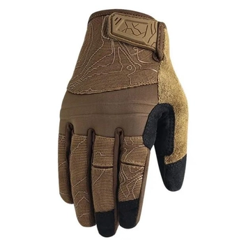 Перчатки полнопалые с защитой на липучке FQTACMI005 Песочный XL (Kali)