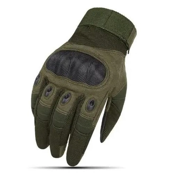 Перчатки защитные на липучке FQ20T001 Оливковый XL (Kali)