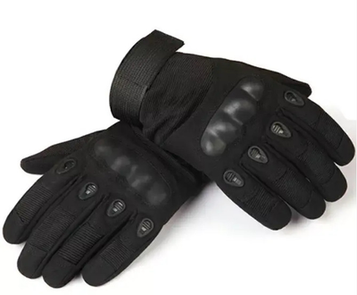 Полнопалые перчатки походные армейские защитные охотничьи FQ16S007 Черный XL (Kali)