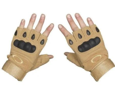 Безпальні рукавички похідні армійські мисливські захисні Пісочний XL (Kali)