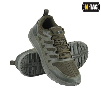 Мужские тактические кроссовки летние M-Tac размер 44 (28,5 см) Олива (Хаки) (Summer Sport Army Olive)