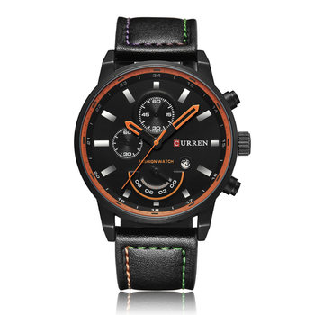 Часы наручные Curren 8217 Black (18684)