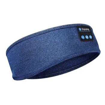 Беспроводные Bluetooth наушники BauTech для тренировок и сна Синий (1012-313-00)