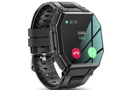 Смарт часы BauTech Bluetooth 5.0 военные спортивные Черный (1011-312-00)
