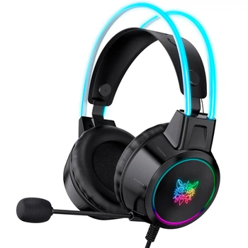 Игровые RGB наушники Onikuma X15 Pro для полного погружения чёрные (1012-273-00)