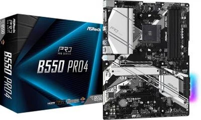 Материнська плата AM4 (B550) ASRock B550 Pro4