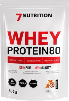 Протеїн 7Nutrition Whey Protein 80 500 г Солона карамель (5907222544853)