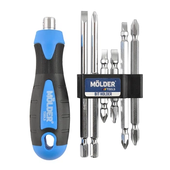 Отвертка Molder со сменными насадками 6в1 (MT32306)