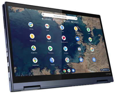 Ноутбук 13.3" Lenovo ThinkPad C13 Yoga Gen 1 AMD Ryzen 3-3250C RAM 4GB SSD 128GB Chrome OS Ovеr Stоск