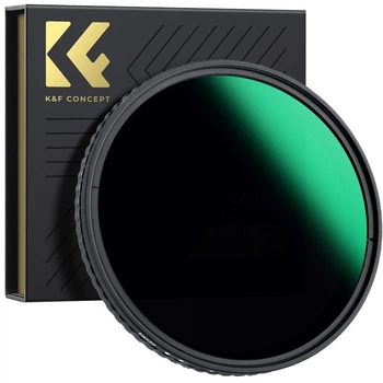 Нейтрально-серый фильтр переменной плотности K&F Concept ND8-128 49mm MRC Nano-X