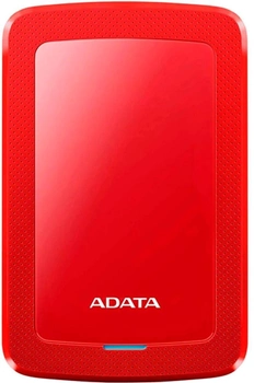 HDD ADATA DashDrive HV300 2TB AHV300-2TU31-CRD 2.5 USB 3.1 Zewnętrzny Slim Red