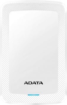 Жорсткий диск ADATA DashDrive HV300 1TB AHV300-1TU31-CWH 2.5 USB 3.1 External Slim White