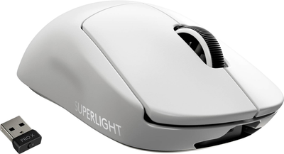Mysz komputerowa Logitech G Pro X Superlight Wireless Biała (910-005942)