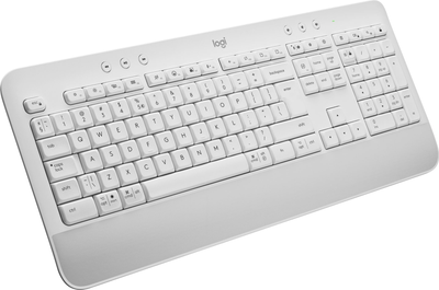 Klawiatura bezprzewodowa Logitech Signature K650 USB/Bluetooth Biała (920-010977)