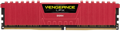 RAM Corsair DDR4-2400 8192MB PC4-19200 Vengeance LPX czerwony (CMK8GX4M1A2400C16R)