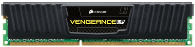 Оперативна пам'ять Corsair DDR3-1600 8192MB PC3-12800 (Kit of 2x4098) Vengeance Low Profile Black (CML8GX3M2A1600C9)