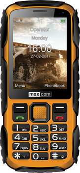 Telefon komórkowy Maxcom MM920 Black-Yellow