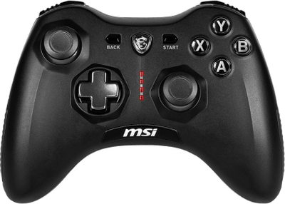 Gamepad przewodowy MSI Force GC20 V2, czarny (S10-04G0050-EC4)