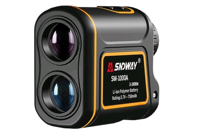 Лазерний далекомір SNDWAY SW 1000A далекомір до 1000 метрів функція спідометра чохол в подарунок