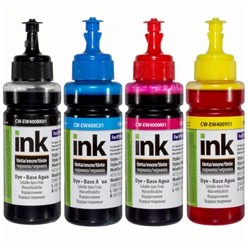 Комплект чернил ColorWay для Epson L/XP/R/RX/T/TX Series (B/C/M/Y) 4x100ml (CW-EW400SET01)