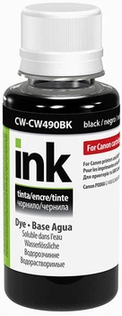 Чернила ColorWay для Canon G1400/G2400/G3400/G4400 (Black Pigment) 100ml (CW-CP490BK01)
