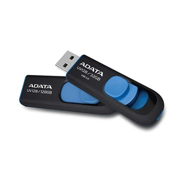 Флеш пам'ять A-DATA USB 3.2 AUV 128 32Gb Black/Blue