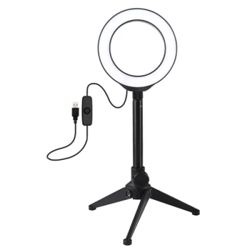 Набор блогера Puluz Ring USB LED lamp PKT3084B 4.7" + table stand (PKT3084B)