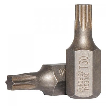 Бита FORCE 1763030 Torx T30, L=30 мм.