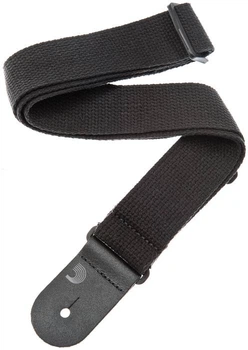 Ремень гитарный D'Addario COTTON GUITAR STRAP (BLACK)