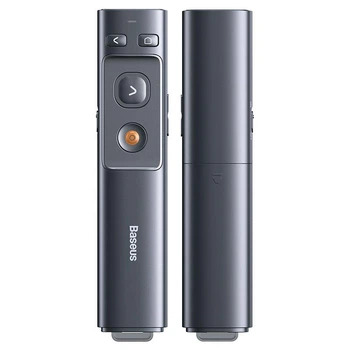 Бездротова указка-презентер BASEUS Orange Dot Wireless Presenter ACFYB-BOG сіра Grey
