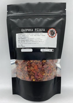 Паприка красная резаная (Китай) Министерство Специй 130г