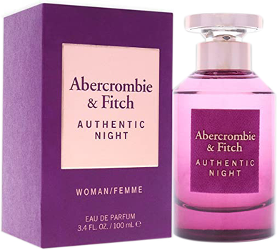 Woda perfumowana damska Abercrombie & Fitch Authentic Night Femme 100 ml (085715169020)