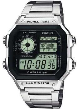 Чоловічі наручні годинники Casio AE-1200WHD-1AVEF