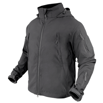 Софтшелл куртка без утепления Condor SUMMIT Zero Lightweight Soft Shell Jacket 609 Large, Graphite (Сірий)
