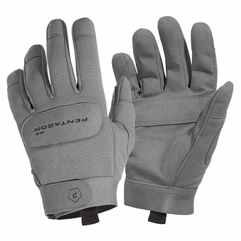 Тактичні рукавички Pentagon Duty Mechanic Gloves P20010 Medium, Wolf-Grey (Сірий)