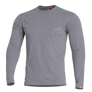Футболка на довгий рукав Pentagon Ageron Long Shirt K09029 Medium, Wolf-Grey (Сірий)