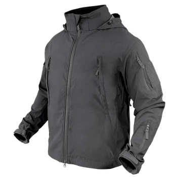 Софтшелл куртка без утепления Condor SUMMIT Zero Lightweight Soft Shell Jacket 609 Medium, Graphite (Сірий)