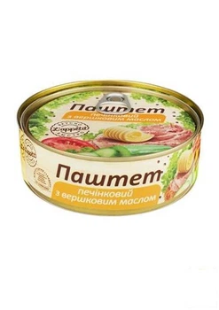 Паштет печеночный со сливочным маслом ТМ"L'appetit" 240 г (105523)